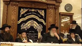 Reb Shaul Alter At The Bar Mitzvah of His Nephew | רבי שאול אלתר בשמחת הבר מצוה של נכדו