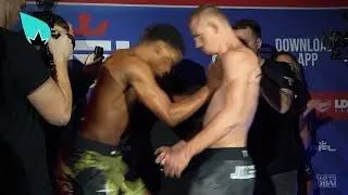 Patrick Habirora vs Kevin Jousset - THE VERY TENSE FACE-OFF!