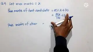 a candidate scored 25% Marks in an examination and failed by 30 Marks, while another candidate who