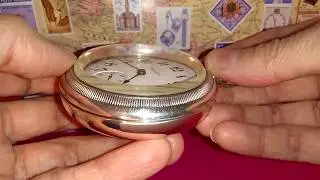 Very large Hamilton Coin Silver Railroad Open Face Pocket Watch (Sold Out )