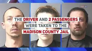 Sunday night traffic stop leads to 3 felony arrests in Anderson