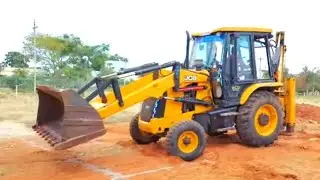 Jcb Dozer Working Building Construction | Jcb Stunt Tractor Stunt  Jcb video