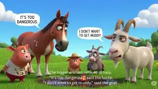 🐴Dugu the🐴Donkey and the Golden🔔Bell🔔-#kidsstories&rhymes #bedtimestories #youtubekids #moralstories
