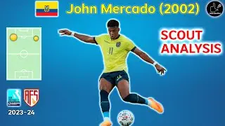 Джон Меркадо - AVS Futebol - 2023&ndash;24 (второй дивизион Португалии) - Скаут и тактический анализ