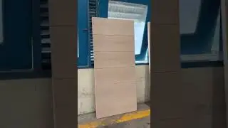 Horizon Interior Modern White Oak Solid Wood Door