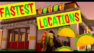Fortnite-FASTEST Taco Shop Location Guide *Week 9 Challenge*