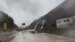 Rainy Ride on Route 360 to Aichi | Honda Cross Cub 110 (JA45) RPM Exhaust