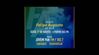 Entrevista na rádio Jovem Pan - 17/08/2018