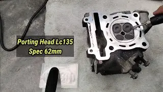 Porting Head Lc135 spec 62mm