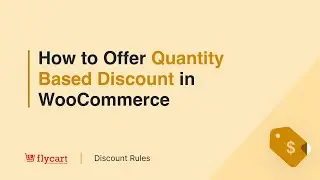 How to Offer Quantity Based Discount in WooCommerce