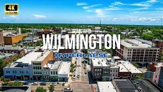 Explore Wilmington, NC in HYPERLAPSE | Drone | 4k UHD