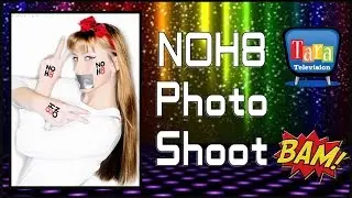 NoH8 video photoshoot