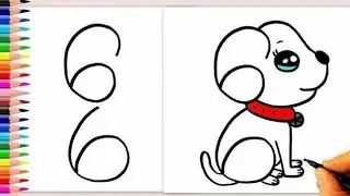 6,6 se dog ki beutiful drawing banana seekho🤗🤗🤗🐕🐕🐕&zwj;🦺🐕&zwj;🦺🐕&zwj;🦺