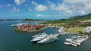 Saint Martin from the Sky | Stunning 4K Drone Tour of Beaches, Marinas & Resorts