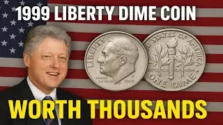 1999 One Dime Coin Worth Thousands? | Rare 1999 Roosevelt Dime Value|#timecoins #Rare#Coin#USA