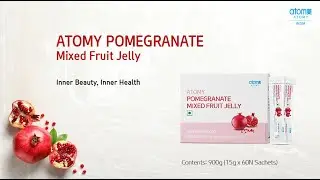 ATOMY POMEGRANATE JELLY FOR INNER BEAUTY AND INNER HEALTH TELUGU VIDEO