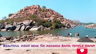 #Hampi Beautiful view near kodanda rama temple , video 2