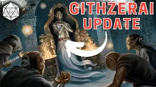Githzerai Make Clerics BROKEN | D&D 5e Race Update and Deep Dive