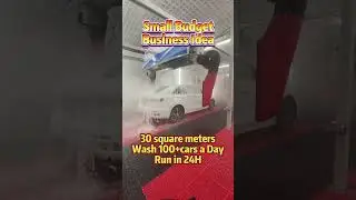 🥰New Touchless Car Wash Experience: Fast and Thorough#carwash  #touchlesscarwash #carwashmachine