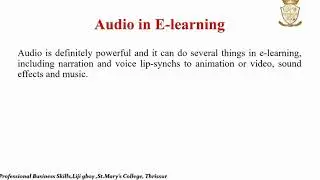 PROFESSIONAL BUSINESS SKILLS //E-LEARNING //PART 7
