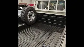 Land Cruiser Spare Wheel Relocation Stainless steel bracket