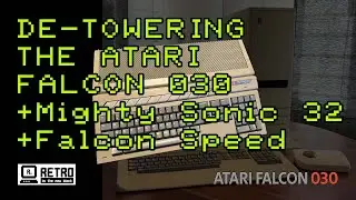 De-Towering the ATARI Falcon 030 - Mighty Sonic 32, Falcon Speed etc. #pcbway #atari #falcon030
