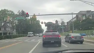 Driving & Exploring 🚗 Around Downtown Towson, Baltimore County, Maryland, USA 🇺🇸