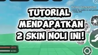 Tutorial dapetin skin noli ini  Yaitu admin noli dan metronette 