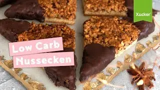 Low Carb Nussecken | OHNE MEHL & ZUCKER | einfaches Rezept
