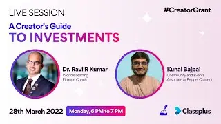 A Creator's Guide To Investments