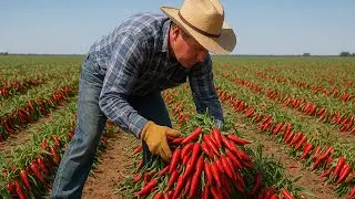How American Farmers Harvest 5.9 Billion Pounds of Red Chili Peppers