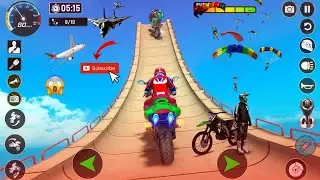 Ultimate Hardcore Biike Ramp ll Android Gameplay 