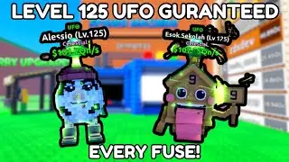 How to get level 125 UFO Brainrots Everytime! (Roblox Escape Tsunami For Brainrots)