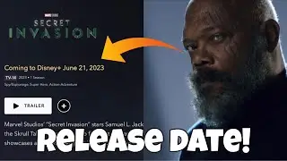 MARVEL SECRET INVASION RELEASE DATE! | Marvel News | Marvel Disney Plus | Disney Plus 2023