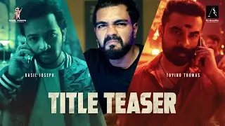 Athiradi Title Teaser  reaction #athiradi #tovinothomas #vineethsreenivasan #basiljoseph #mollywood