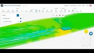 Computational Fluid Mechanics - Airflow Around a Spoiler