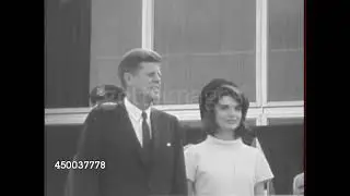 JFK and Jackie in San Antonio on November 21,1963