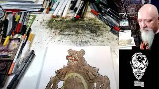 Rob Sacchetto Draws Pokemon Zombies : Live Stream