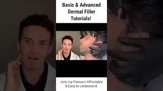 Basic & Advanced Dermal Filler Tutorials! Join my affordable Patreon + Shadow Option.