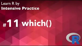 R Tutorial 11: Get specific items using the which function