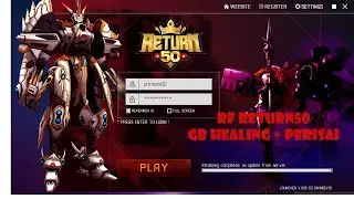 MAIN RF / 1 JAM  GA MATI MATI  RF RETURN50 (gb healing + perisai)