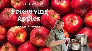 APPLE BUTTER | Part 2 of our Apple preserving series | Great GIFT idea