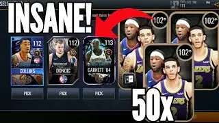 *INSANE 113 PULL* OPENING 50 CORNUCOPIA PACKS #8!!! NBA LIVE MOBILE 20
