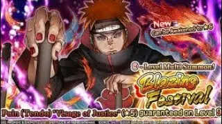 naruto shippuden ultimate ninja blazing summons do pain nivel 9