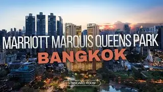 Bangkok Marriott Marquis Queens Park (Thailand) - Guest Room with City View - Walkaround Video
