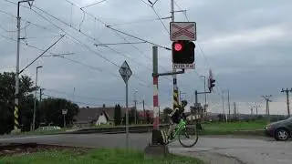 Železničné priecestie Tahanovce (SK) (22.7 2020) Railroad crossing