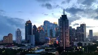 SCBD Jakarta 2021 - Sudirman - Senayan Night Walking Indonesia in 4K & 3D Binaural Audio
