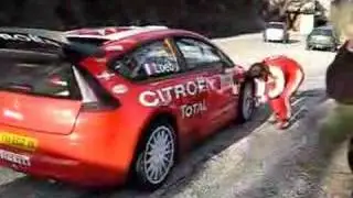 S&eacute;bastien Loeb - Rallye de Monte Carlo 2008 - Burzet