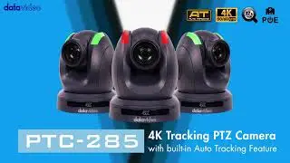 【Highlight】Datavideo PTC-285 4K AI Tracking PTZ Camera with 12x Optical Zoom | Datavideo