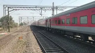 🔥Vande Bharat+Poorva+Saraighat🔥all 130 kmph trains blasting through station high speed skips
